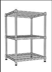 Heavy duty warehouse metal storage rack for industrial storage