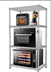 Multi tier industrial metal shelving for warehouse storage